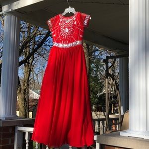 Gorgeous Red Formal/ Pageant Gown